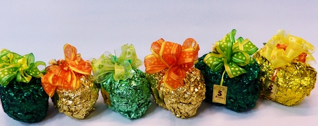 gefüllte Schokoladeneier