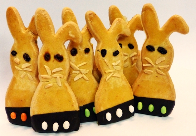 Hasen aus Buttermürbeteig