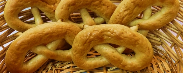 Brezel für den Palmsonntag