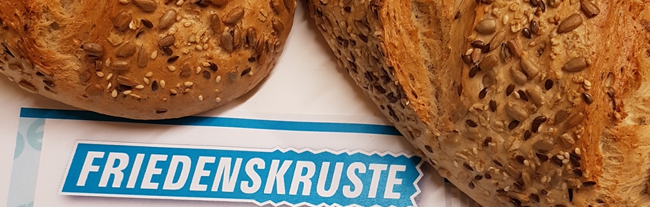 Die "Friedenskruste" ist ein Dinkel-Mehrkornbrot